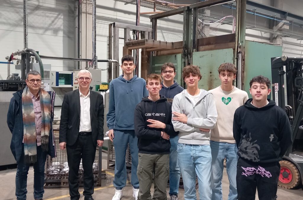 Visite d’entreprises par les BTS CPI 1ère année lycée Réaumur